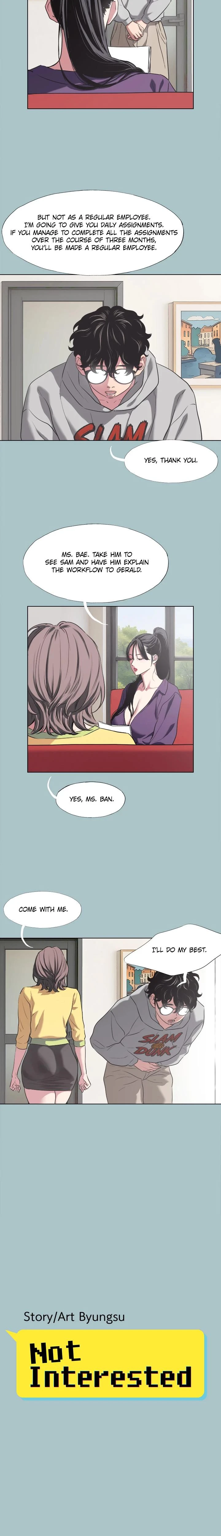 Not Interested Chapter 01 Page 6