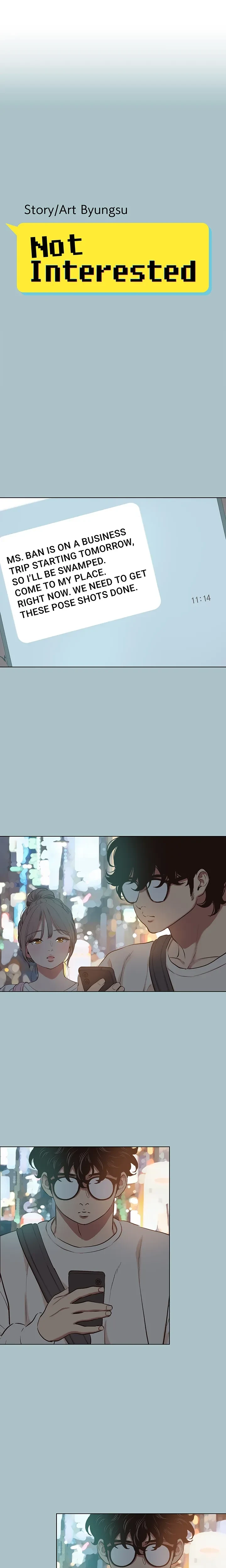 Not Interested Chapter 44 Page 1