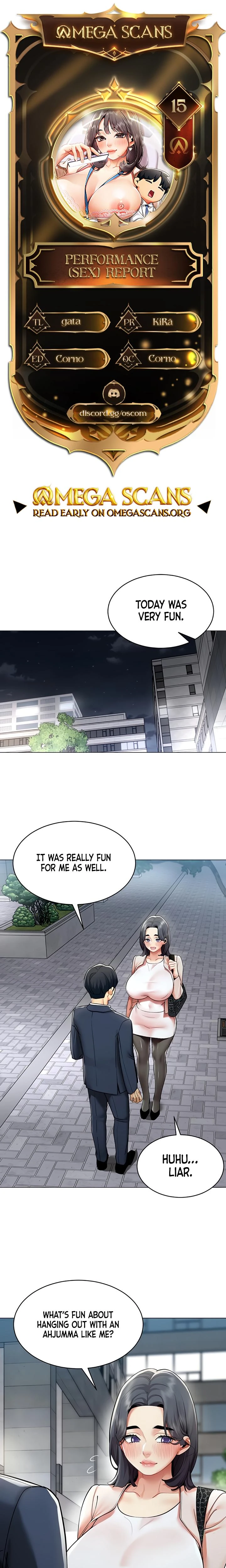 Performance Sex Report Chapter 15 Page 1