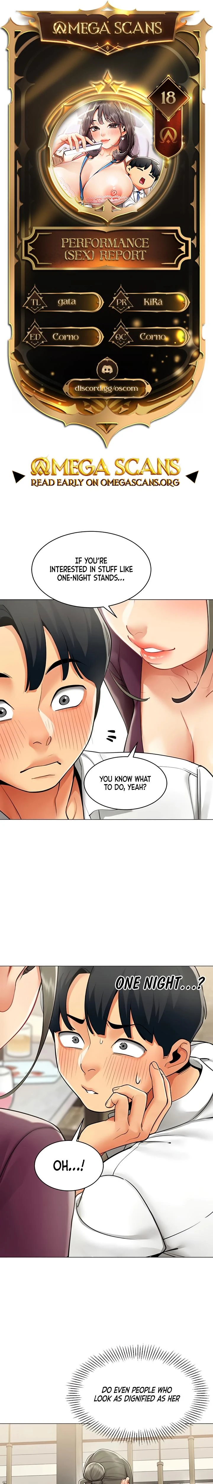Performance Sex Report Chapter 18 Page 1