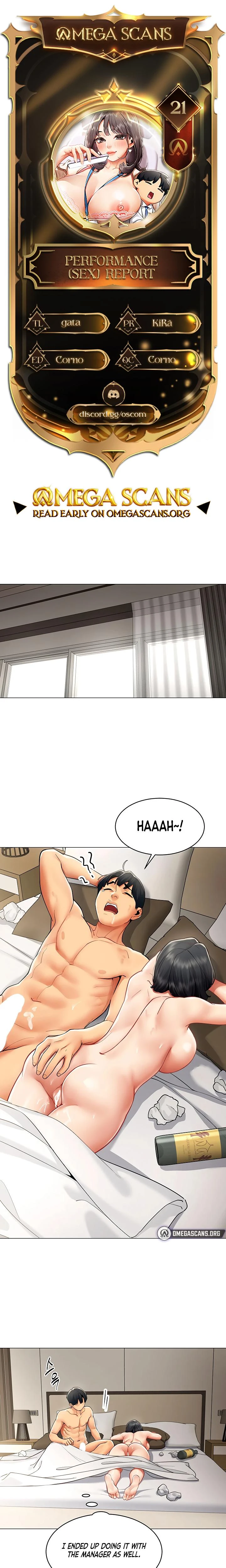 Performance Sex Report Chapter 21 Page 1