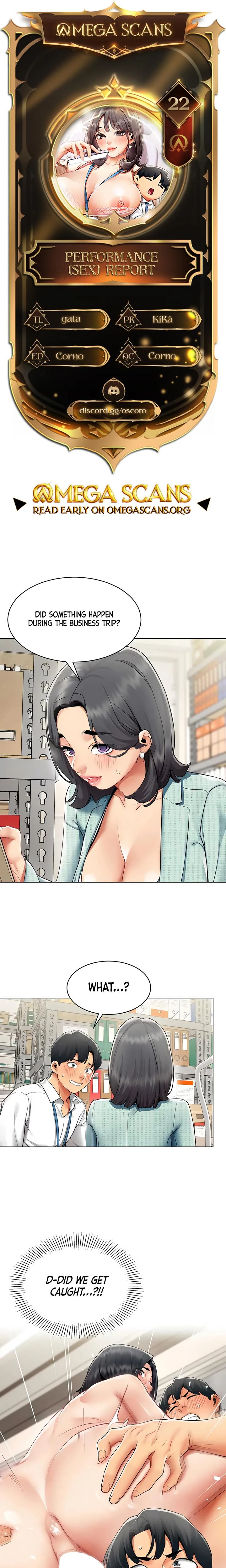 Performance Sex Report Chapter 22 Page 1