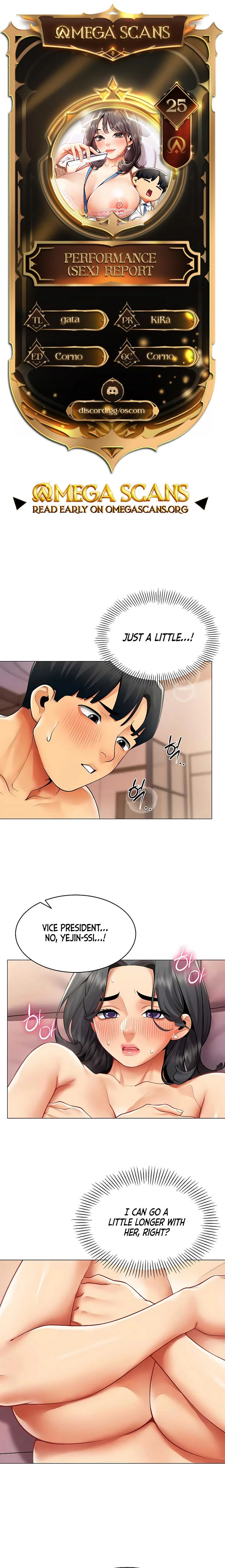 Performance Sex Report Chapter 25 Page 1