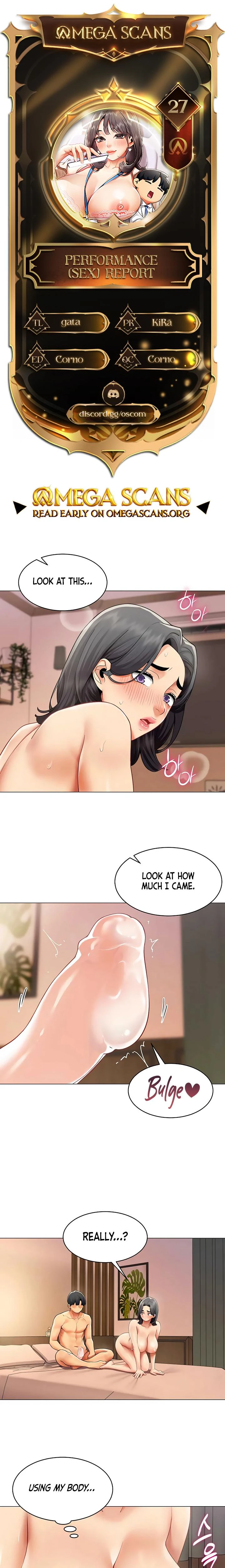 Performance Sex Report Chapter 27 Page 1