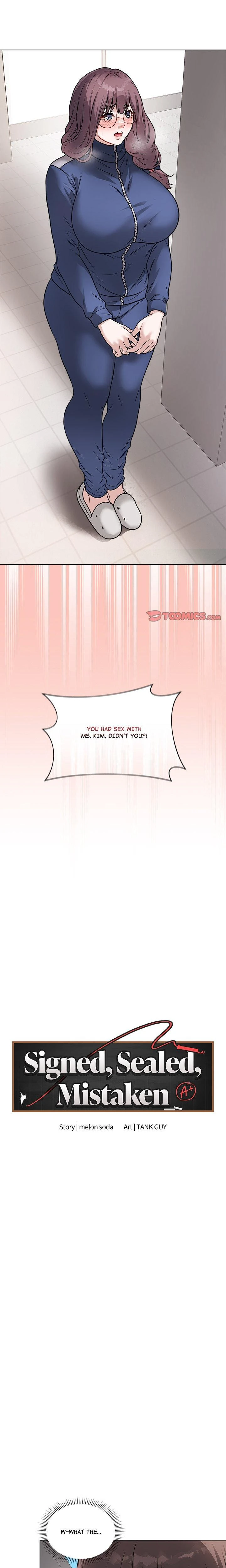 Signed Sealed Mistaken Chapter 12 Page 1