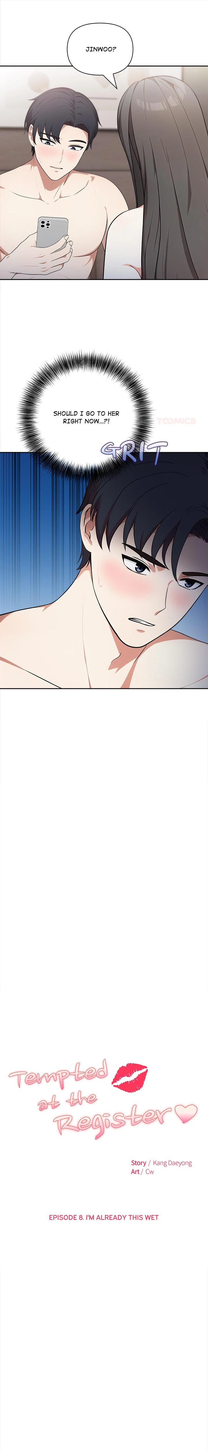 Tempted At The Register Chapter 08 Page 1