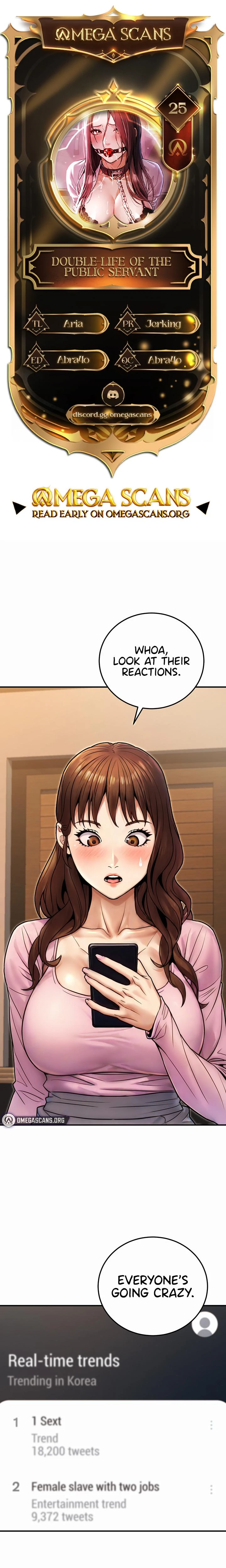 The Public Servants Double Life Chapter 25 Page 1