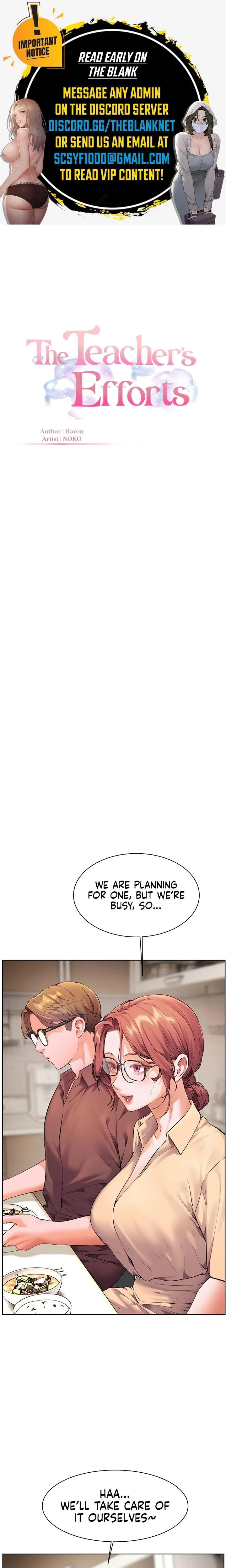 The Teachers Efforts Chapter 39 Page 1