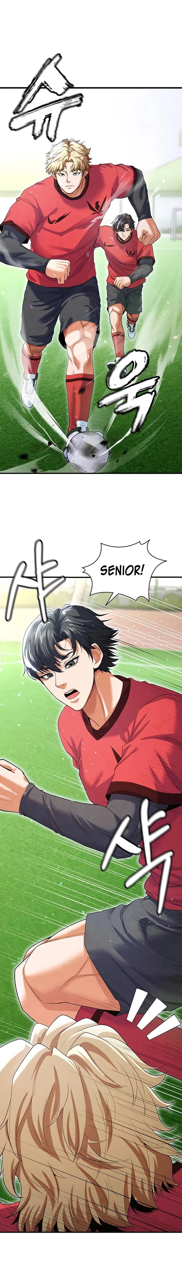 This Face Genius Is Good At Soccer Chapter 09 Page 22