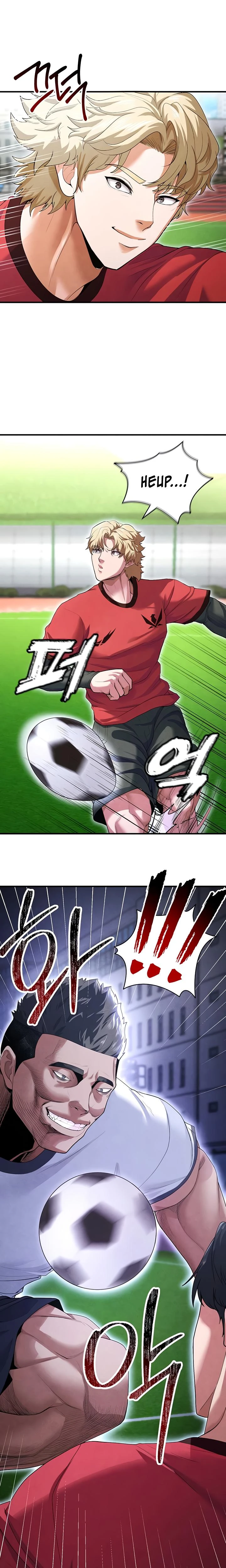 This Face Genius Is Good At Soccer Chapter 09 Page 23