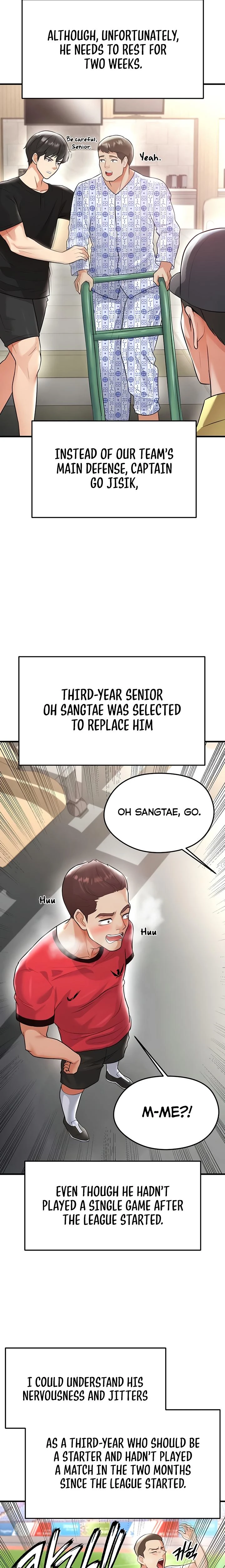 This Face Genius Is Good At Soccer Chapter 17 Page 9