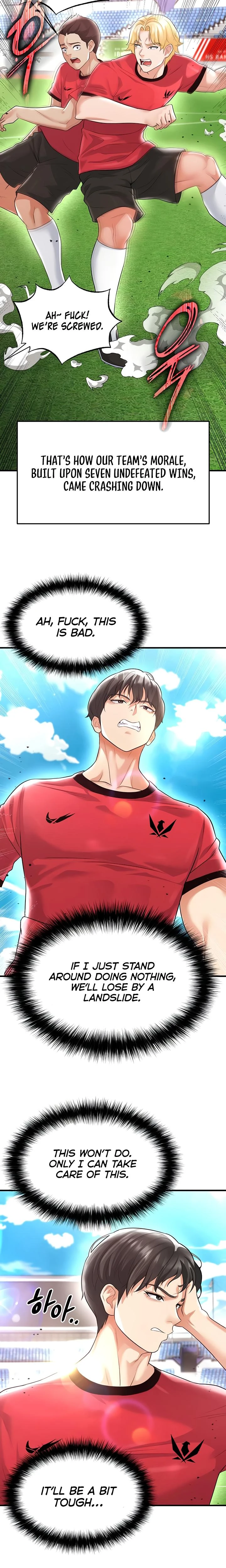 This Face Genius Is Good At Soccer Chapter 17 Page 12