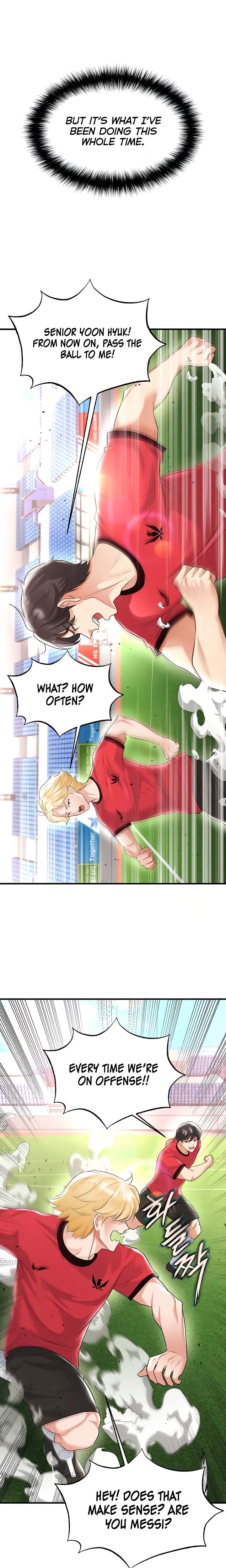 This Face Genius Is Good At Soccer Chapter 17 Page 13