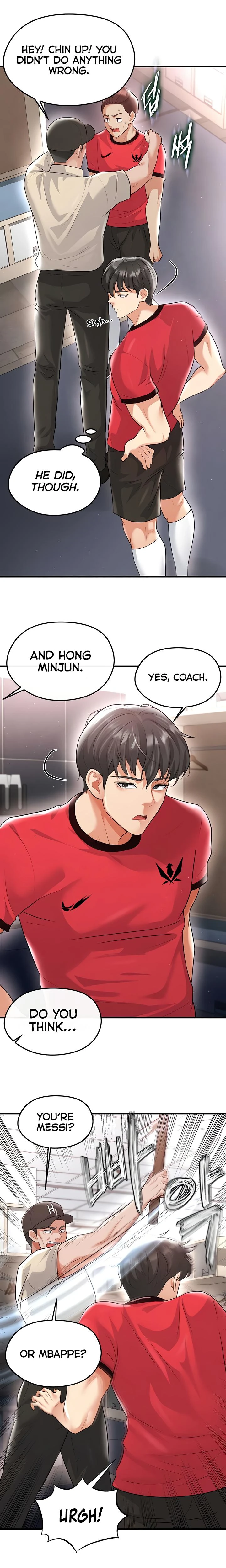 This Face Genius Is Good At Soccer Chapter 17 Page 21