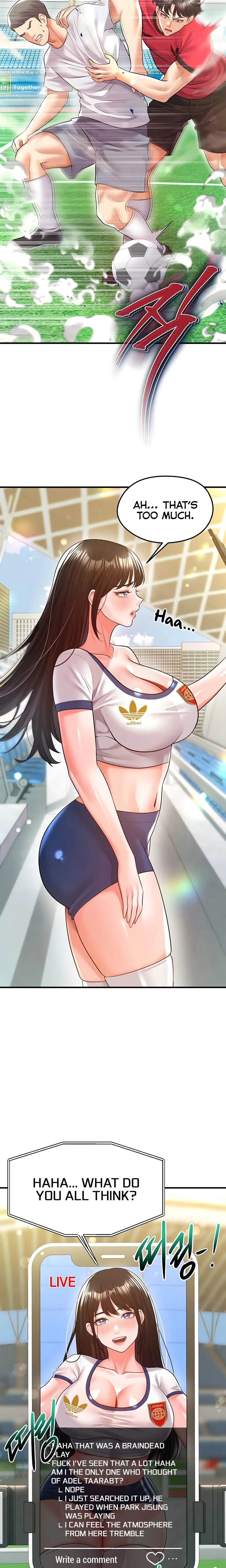 This Face Genius Is Good At Soccer Chapter 18 Page 8
