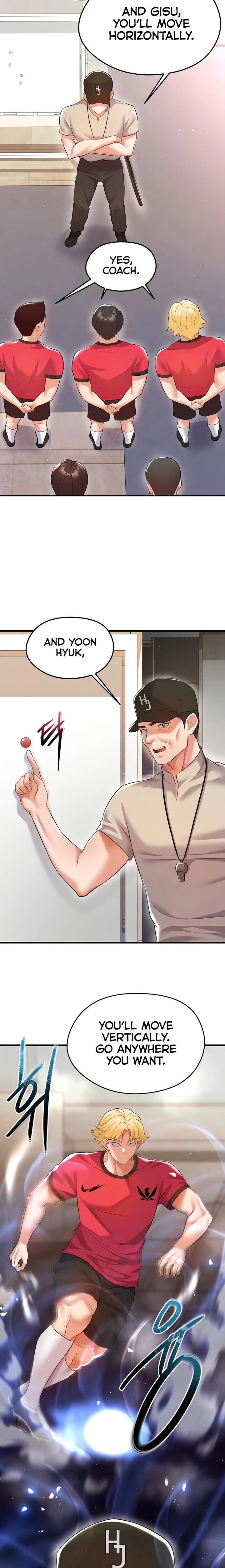 This Face Genius Is Good At Soccer Chapter 18 Page 11