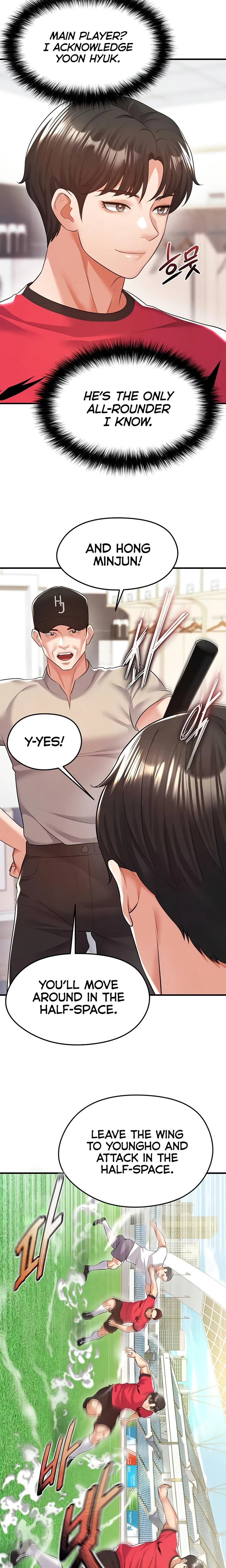 This Face Genius Is Good At Soccer Chapter 18 Page 13