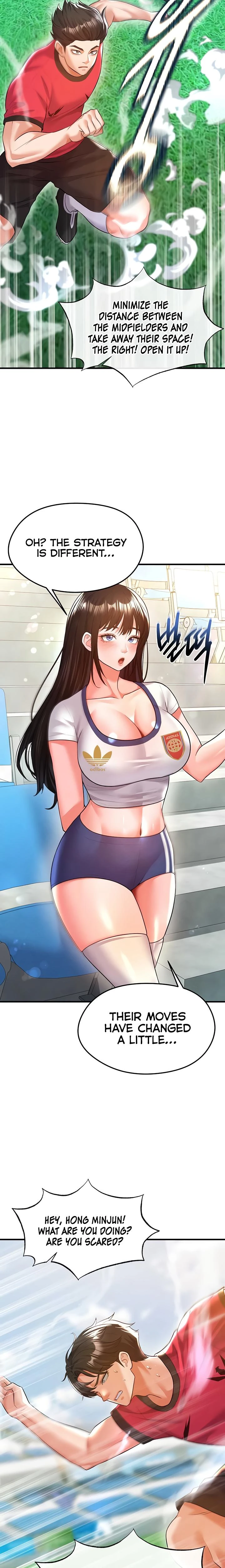 This Face Genius Is Good At Soccer Chapter 18 Page 22