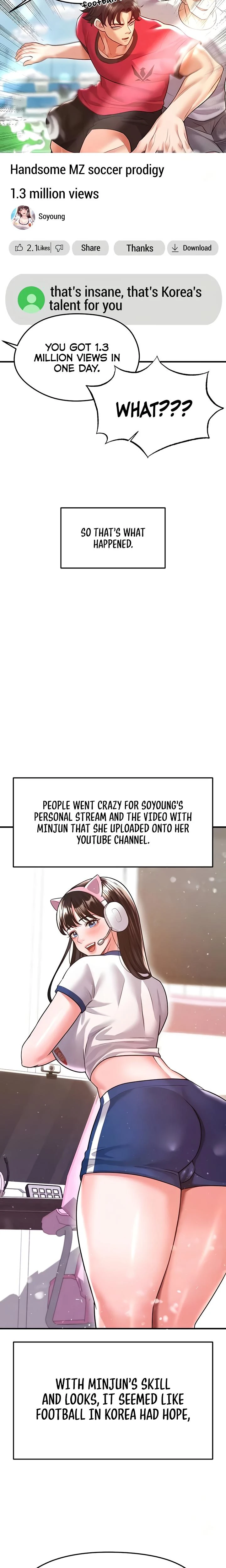This Face Genius Is Good At Soccer Chapter 22 Page 4