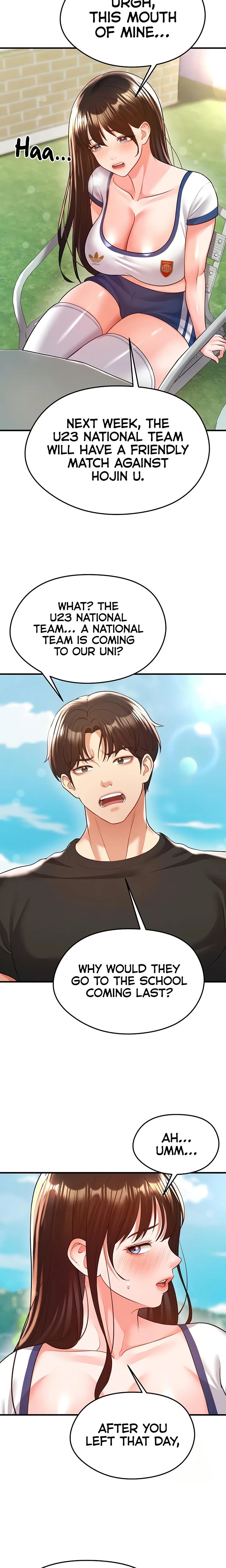 This Face Genius Is Good At Soccer Chapter 23 Page 11