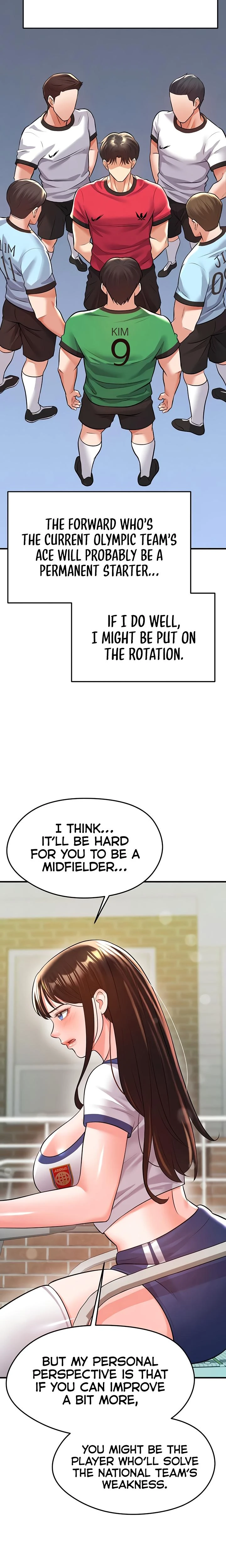 This Face Genius Is Good At Soccer Chapter 23 Page 18