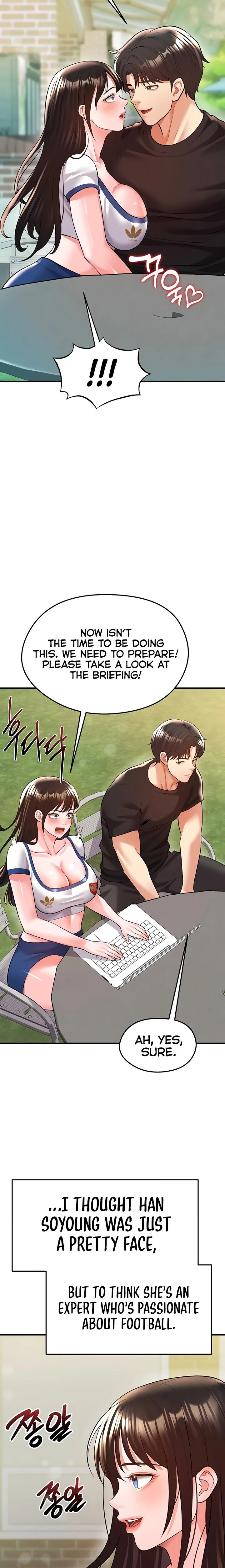 This Face Genius Is Good At Soccer Chapter 23 Page 22