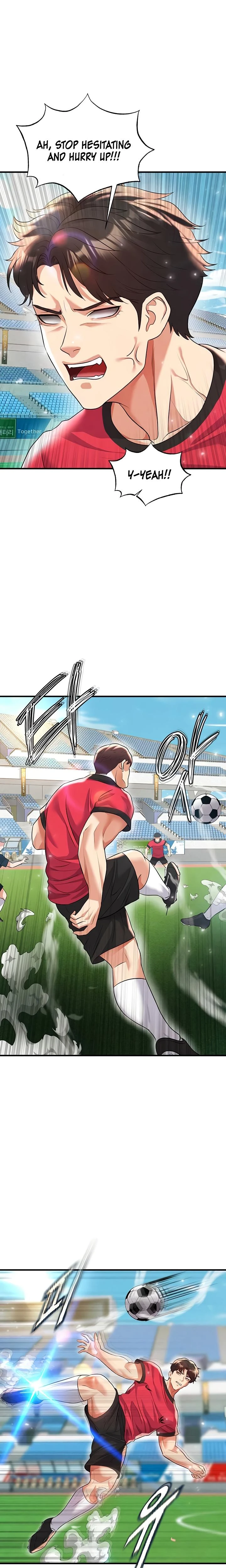 This Face Genius Is Good At Soccer Chapter 28 Page 8