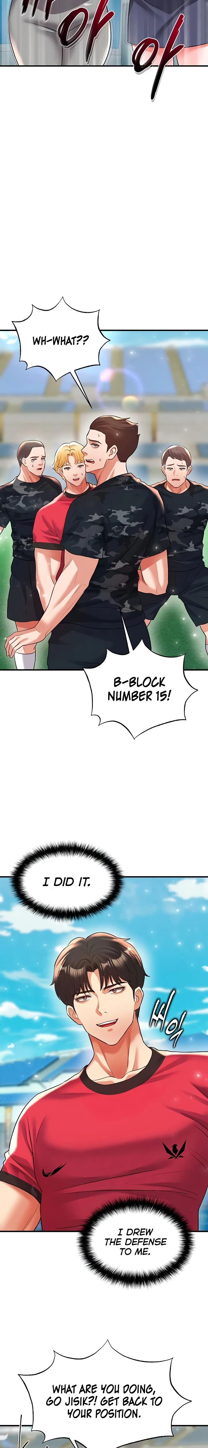 This Face Genius Is Good At Soccer Chapter 28 Page 10