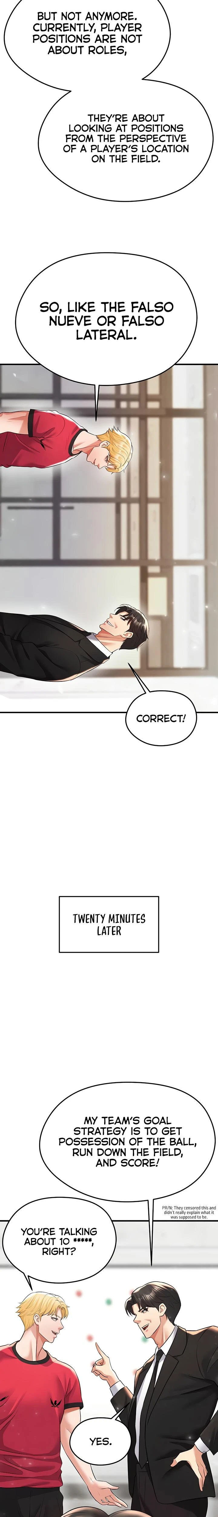 This Face Genius Is Good At Soccer Chapter 28 Page 17
