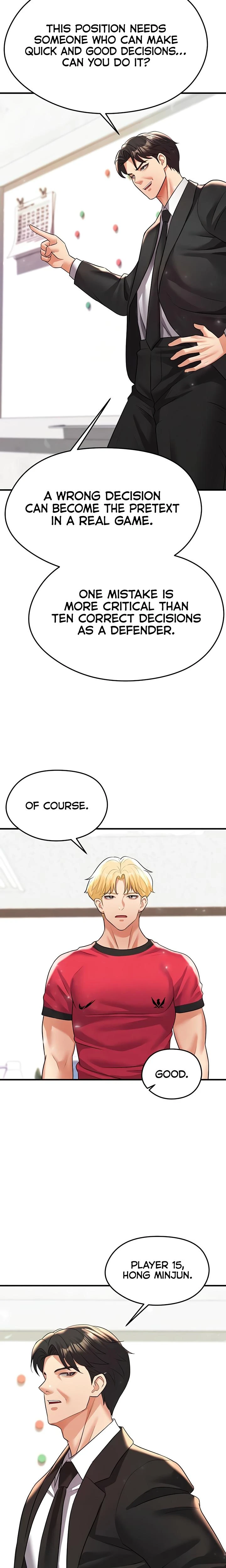 This Face Genius Is Good At Soccer Chapter 28 Page 19