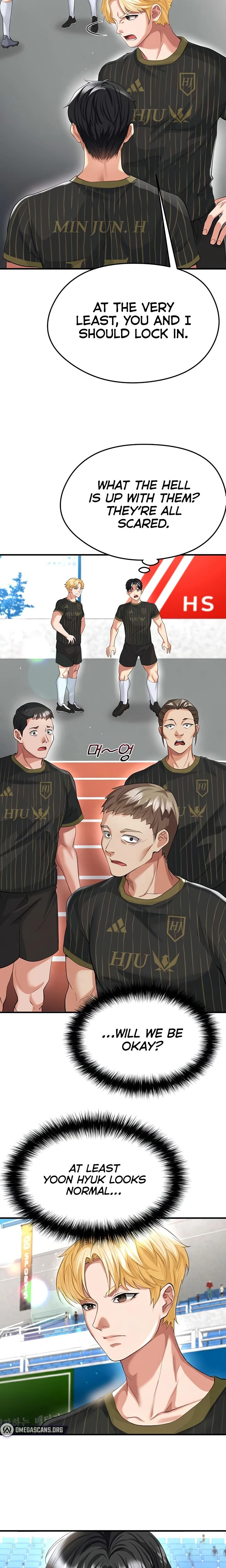 This Face Genius Is Good At Soccer Chapter 40 Page 9
