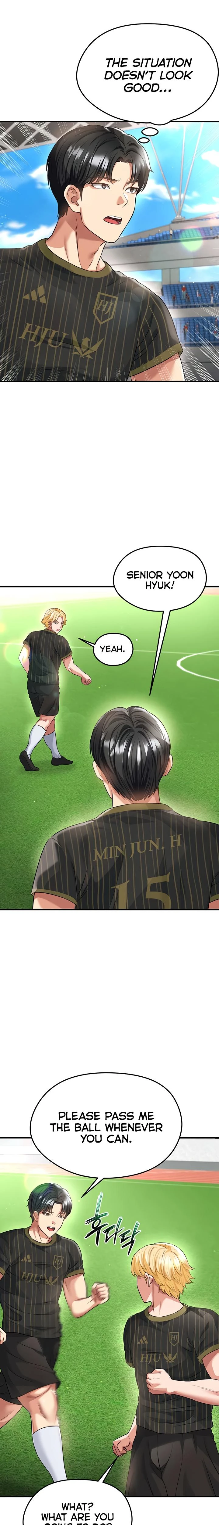 This Face Genius Is Good At Soccer Chapter 40 Page 18