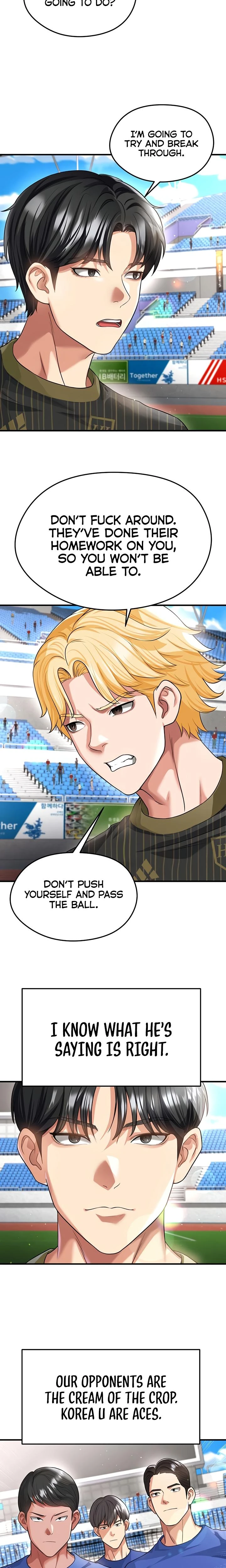 This Face Genius Is Good At Soccer Chapter 40 Page 19