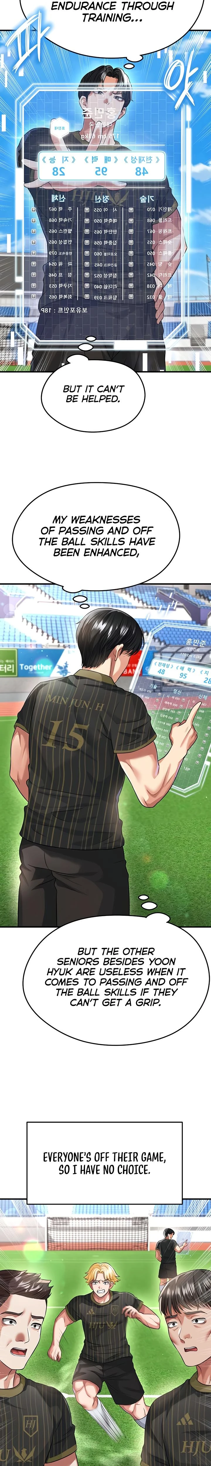 This Face Genius Is Good At Soccer Chapter 40 Page 23