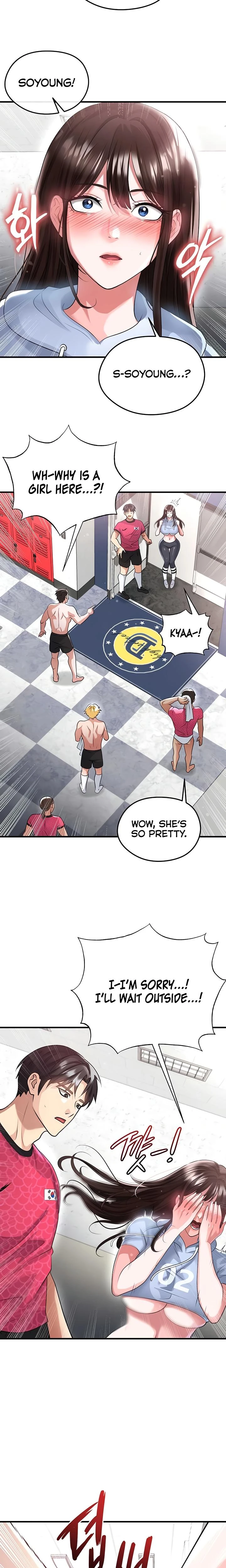 This Face Genius Is Good At Soccer Chapter 45 Page 20