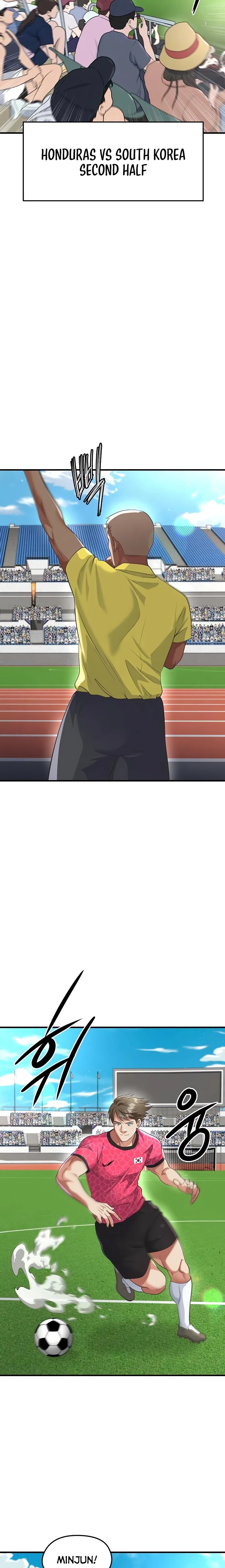 This Face Genius Is Good At Soccer Chapter 47 Page 8