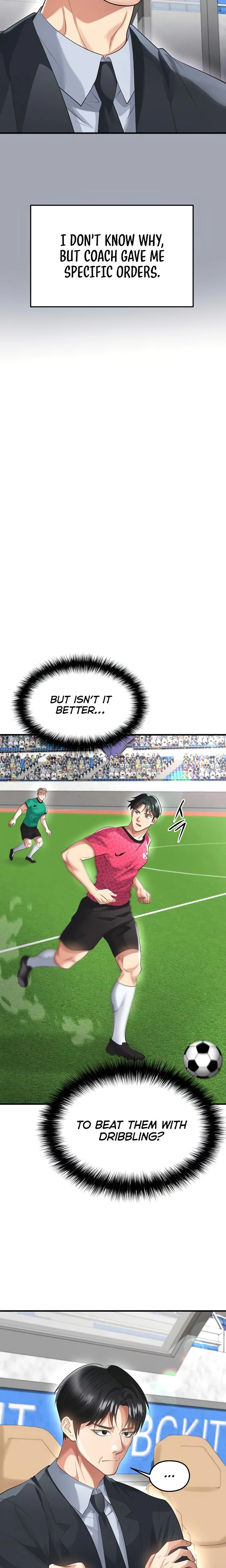 This Face Genius Is Good At Soccer Chapter 47 Page 13
