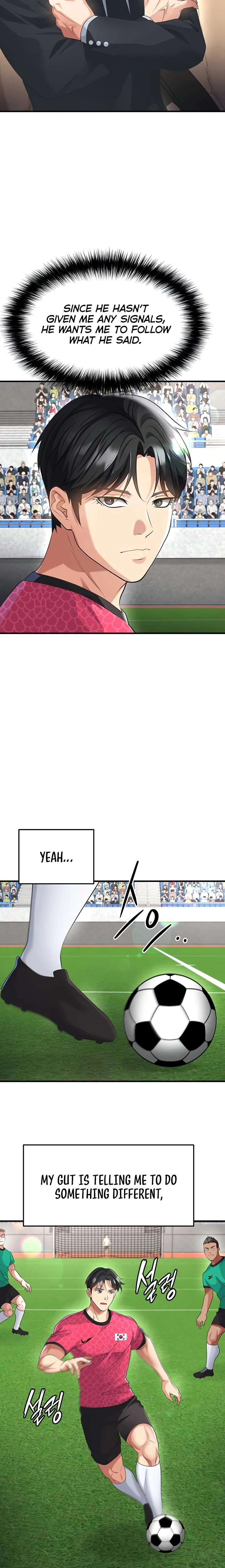 This Face Genius Is Good At Soccer Chapter 47 Page 14