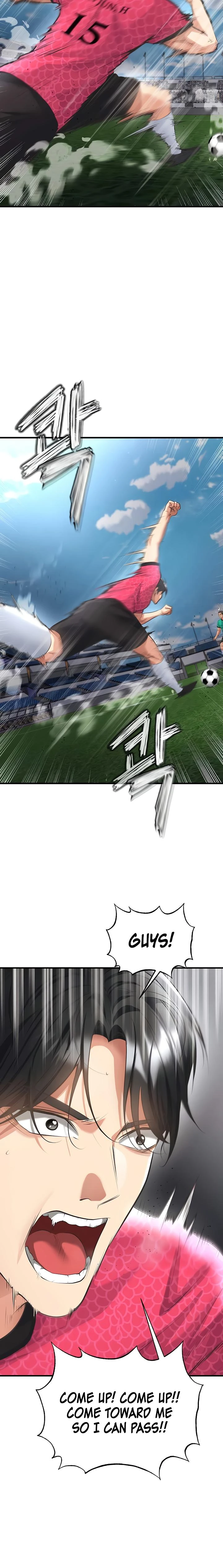 This Face Genius Is Good At Soccer Chapter 47 Page 17