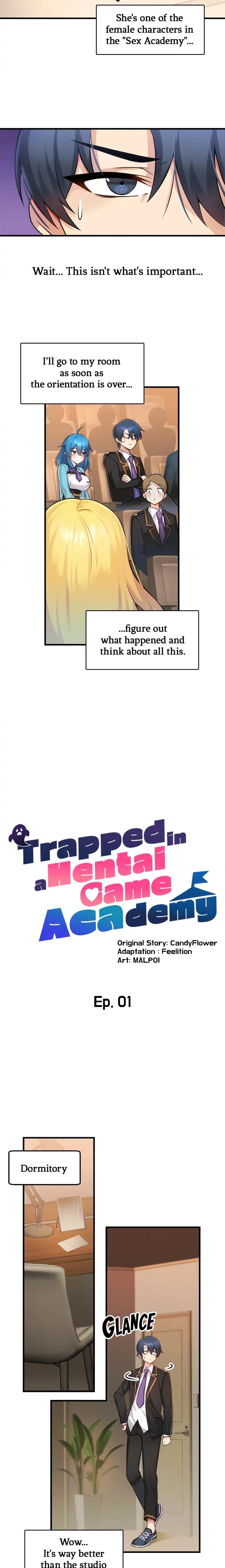 Trapped In A Hentai Game Academy Chapter 01 Page 11