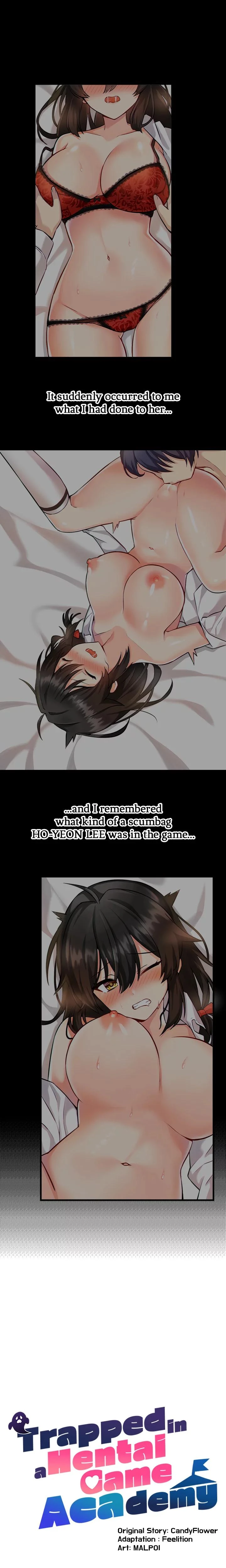 Trapped In A Hentai Game Academy Chapter 04 Page 1