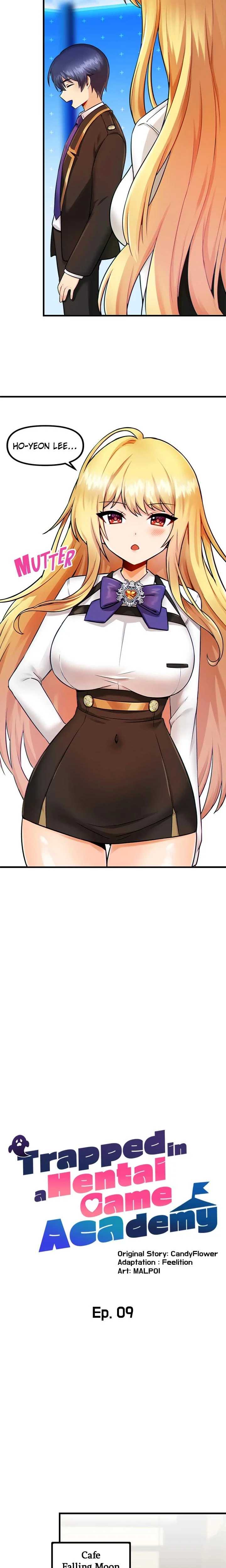 Trapped In A Hentai Game Academy Chapter 09 Page 4