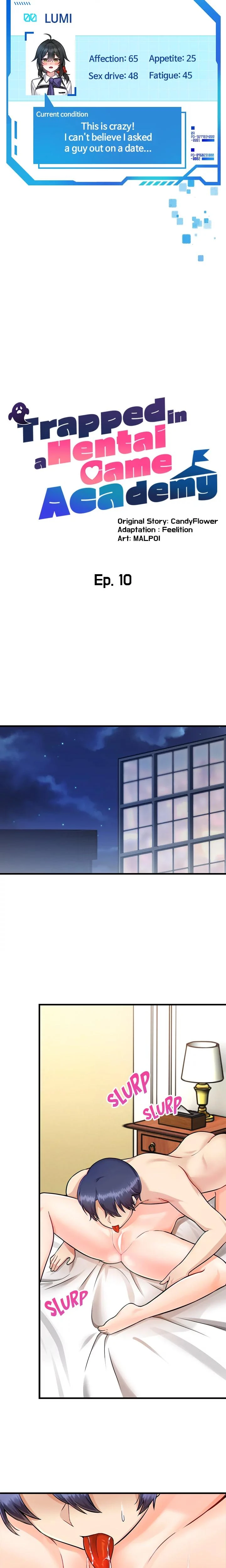 Trapped In A Hentai Game Academy Chapter 10 Page 7