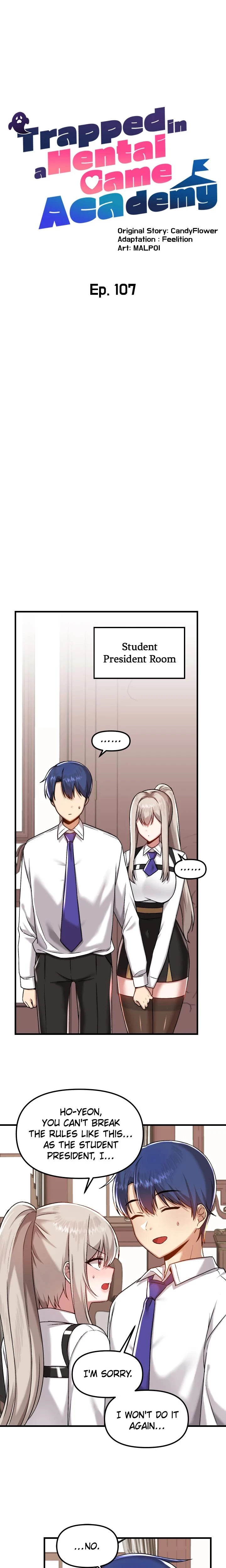 Trapped In A Hentai Game Academy Chapter 107 Page 6