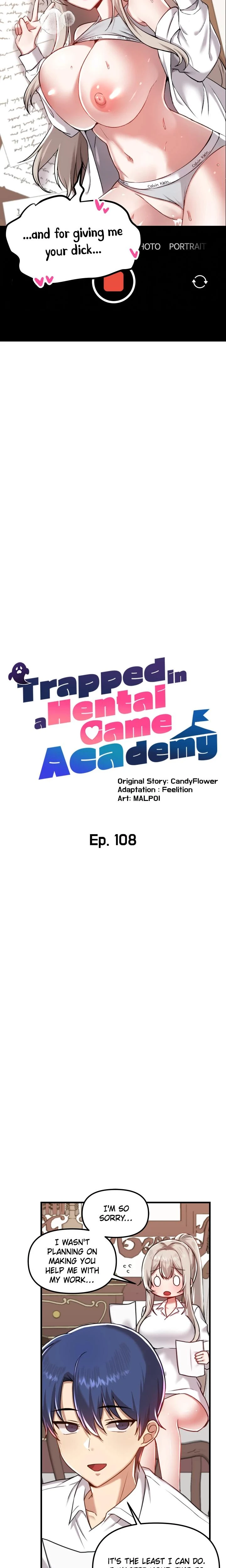 Trapped In A Hentai Game Academy Chapter 108 Page 16