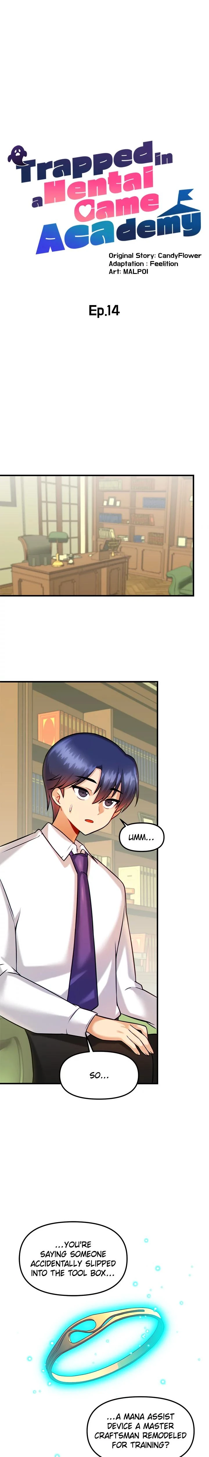 Trapped In A Hentai Game Academy Chapter 14 Page 4
