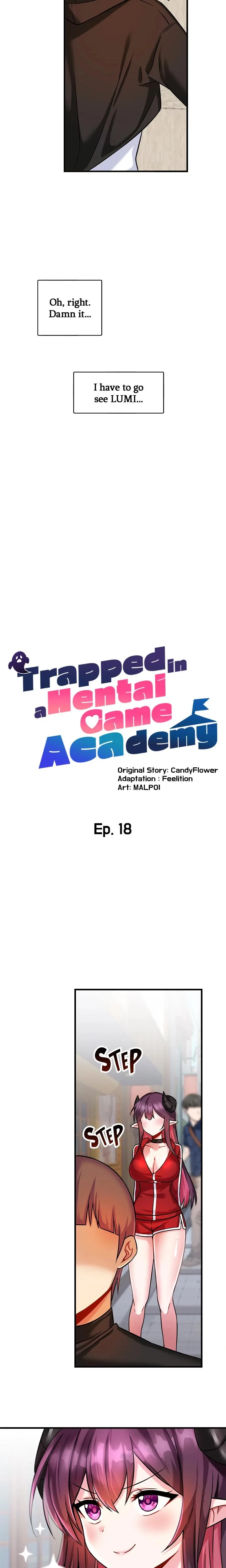 Trapped In A Hentai Game Academy Chapter 18 Page 14