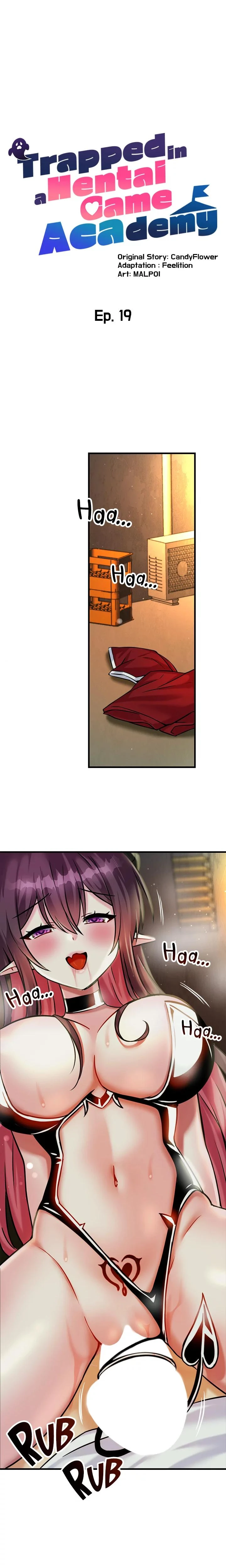 Trapped In A Hentai Game Academy Chapter 19 Page 9