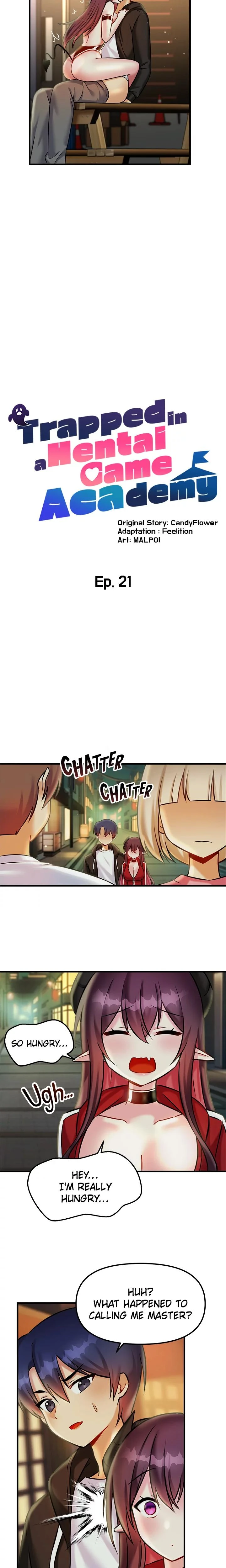 Trapped In A Hentai Game Academy Chapter 21 Page 16