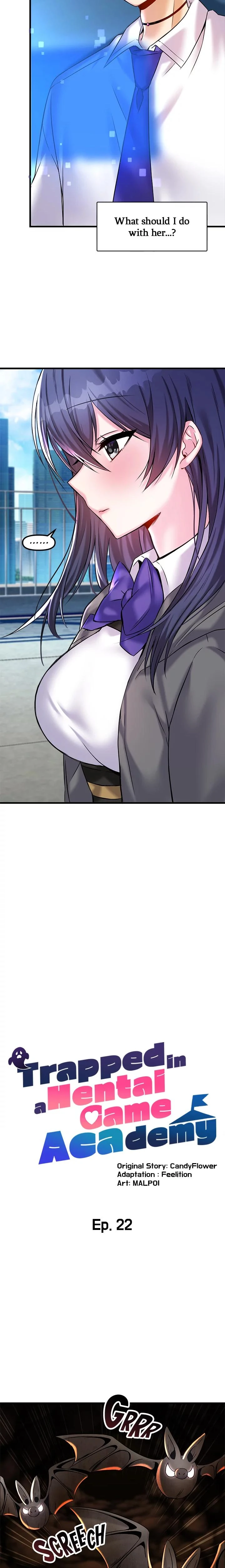 Trapped In A Hentai Game Academy Chapter 22 Page 11